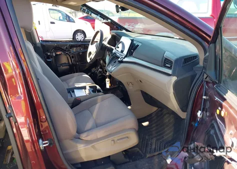 2021 Honda Odyssey Ex из США, поврежденный, VIN 5FNRL6H53MB021305